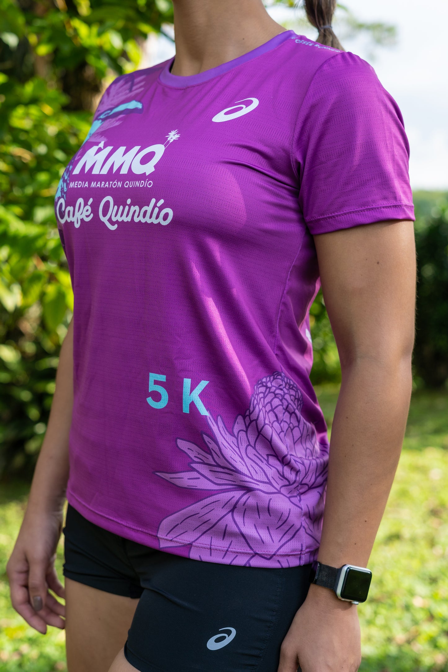 CAMISETA MANGA CORTA MUJER 5K 2025