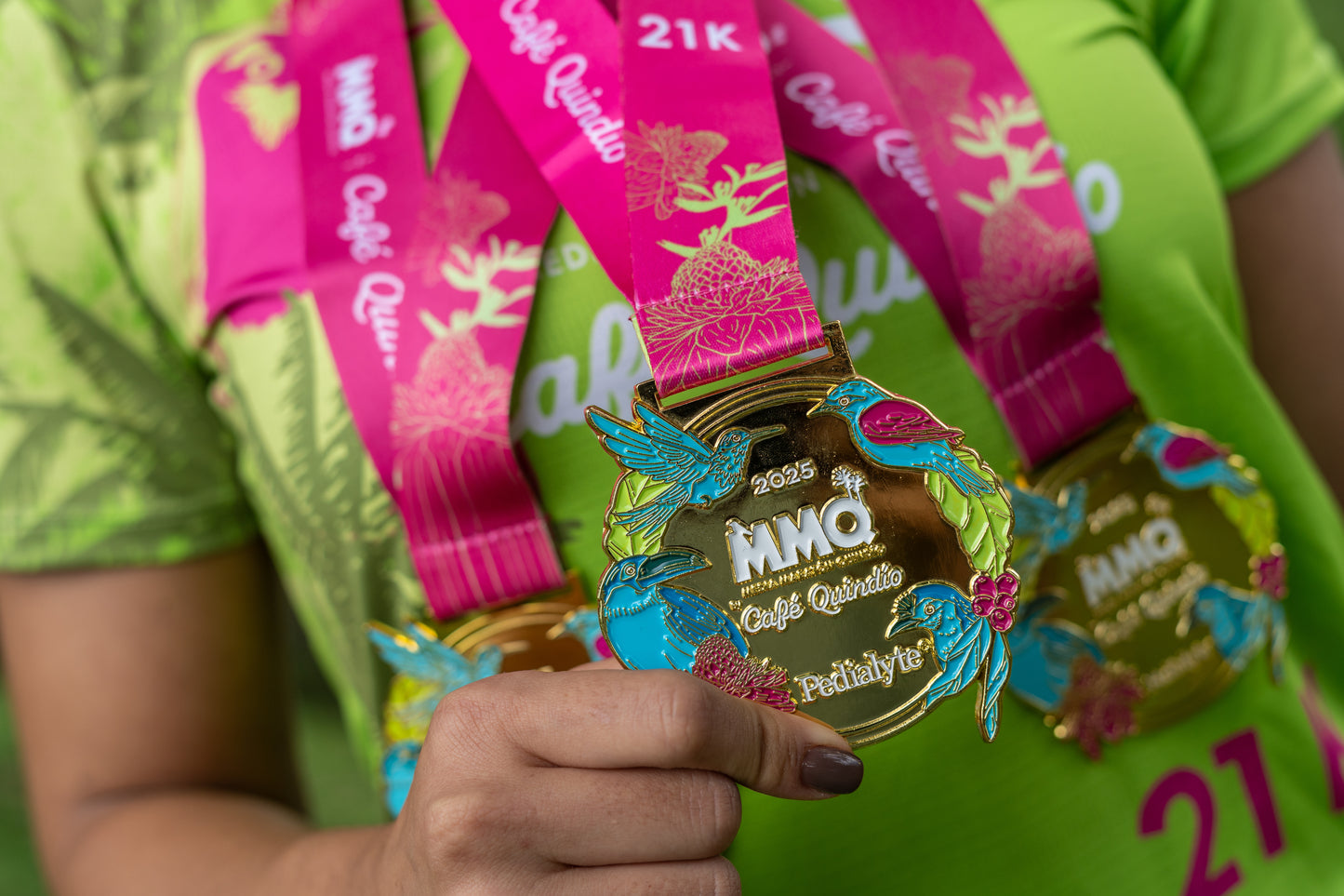 MEDALLA MEDIA MARATÓN QUINDÍO 2025