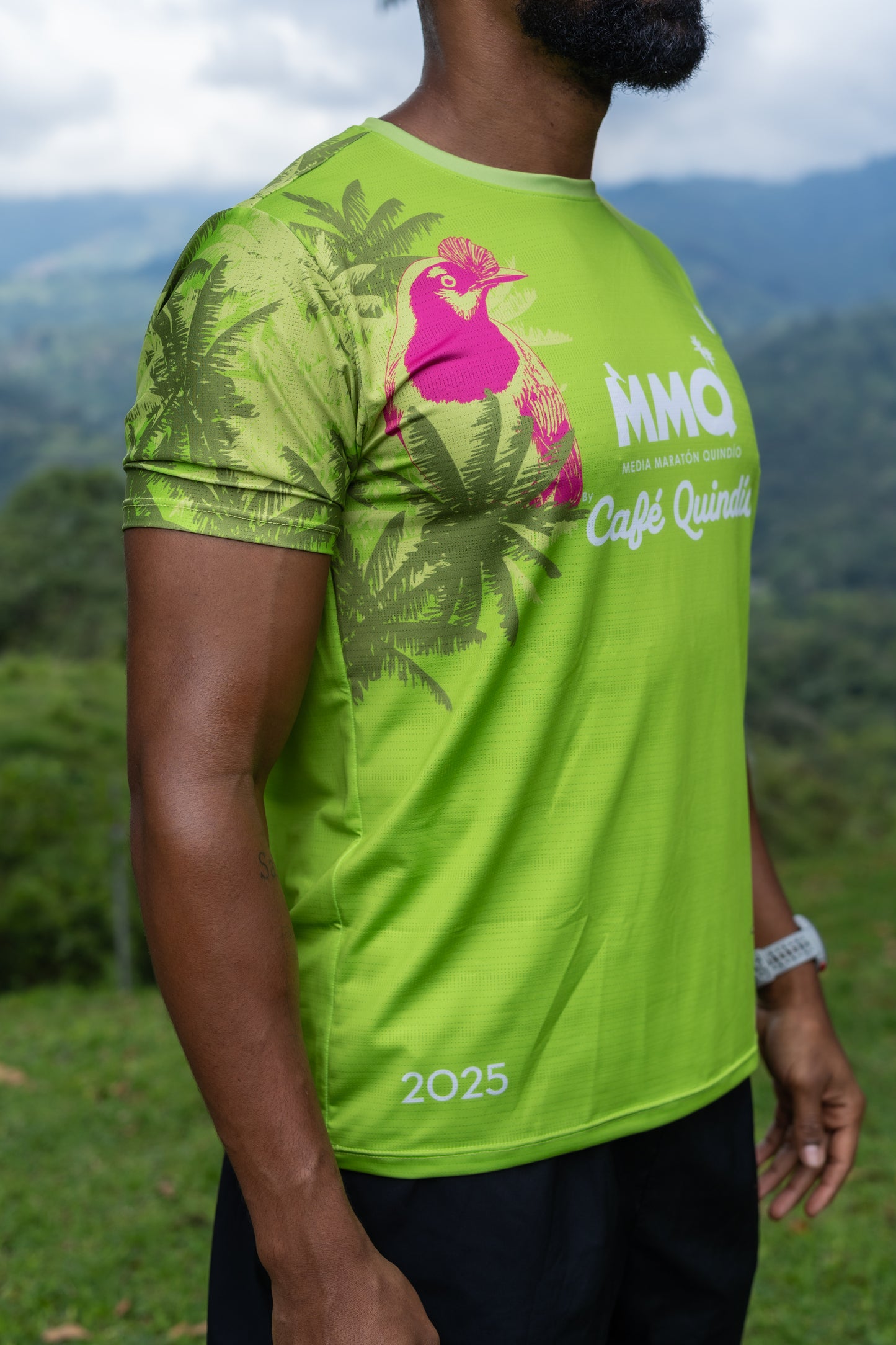 CAMISETA MANGA CORTA HOMBRE 21K 2025