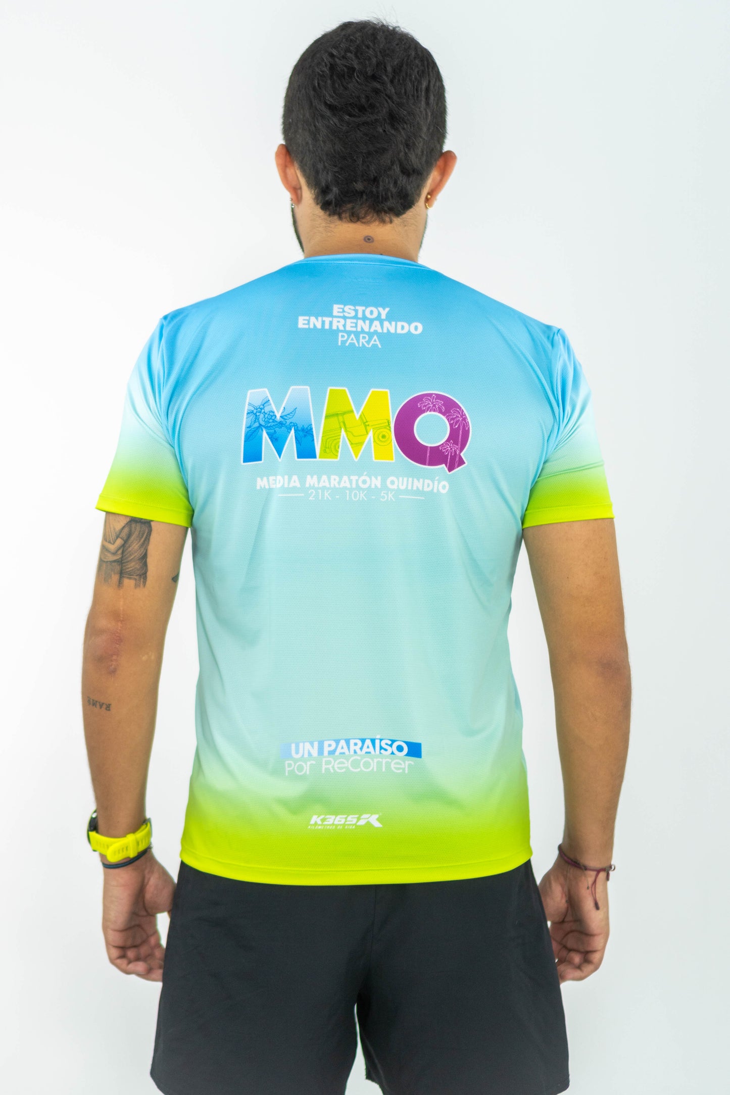 CAMISETA MANGA CORTA HOMBRE VERDE