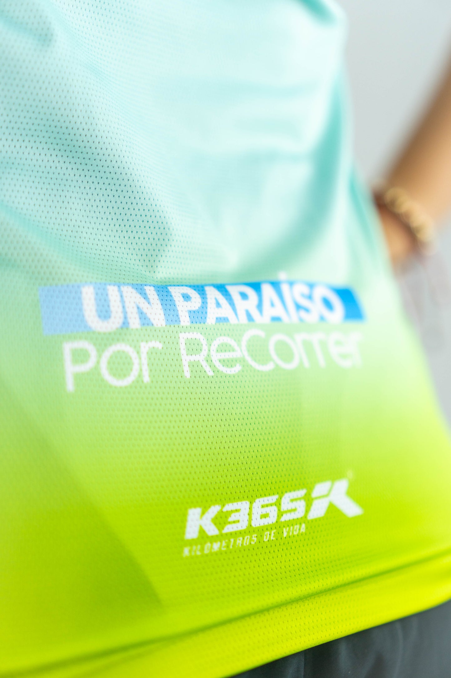 CAMISETA ESQUELETO MUJER VERDE
