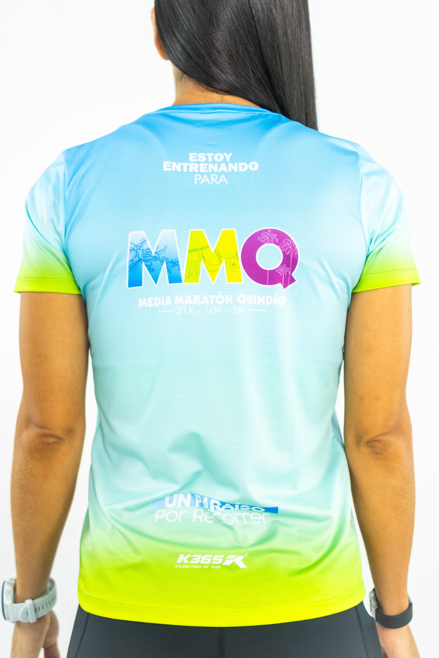 CAMISETA MANGA CORTA MUJER VERDE