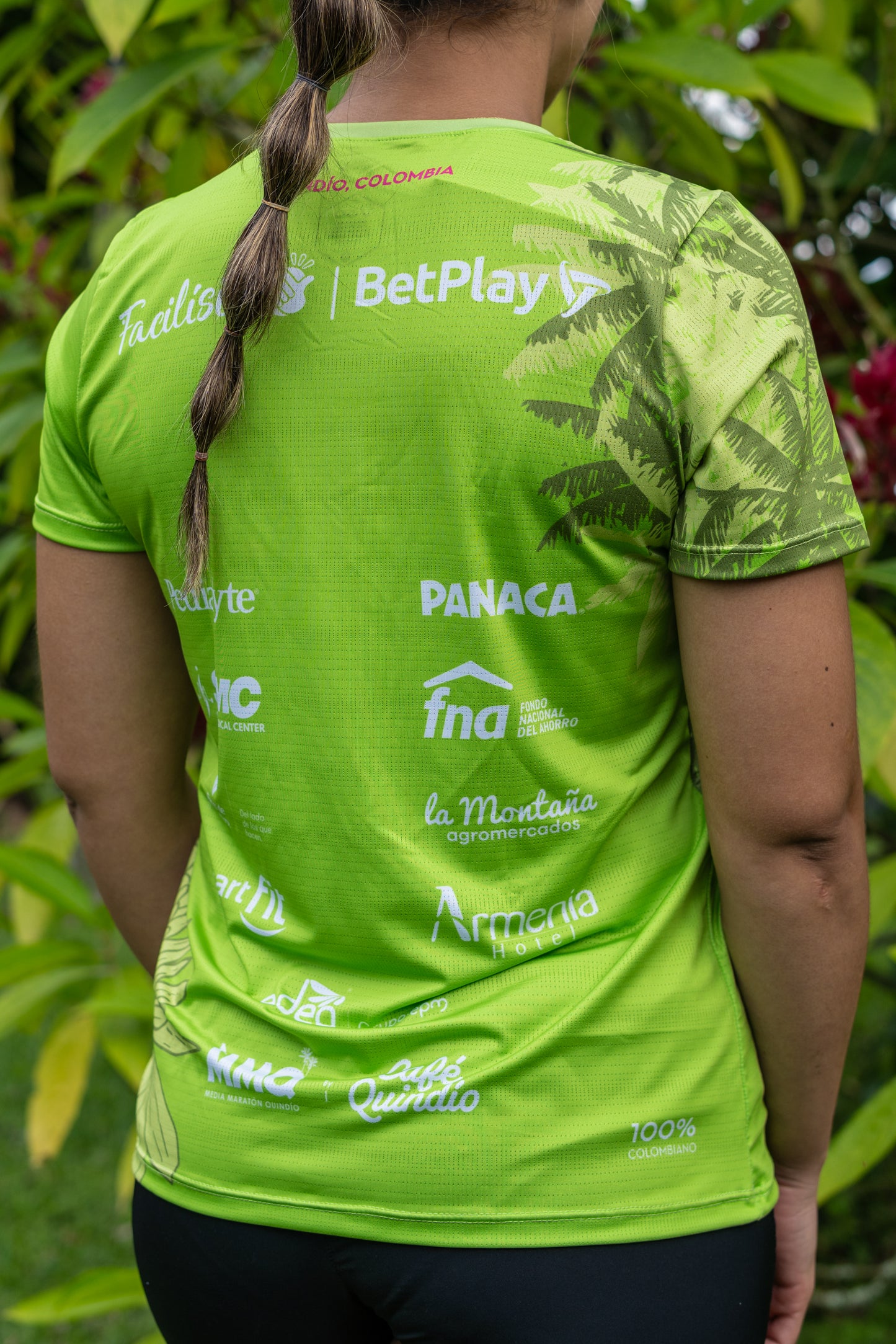 CAMISETA MANGA CORTA MUJER 21K 2025