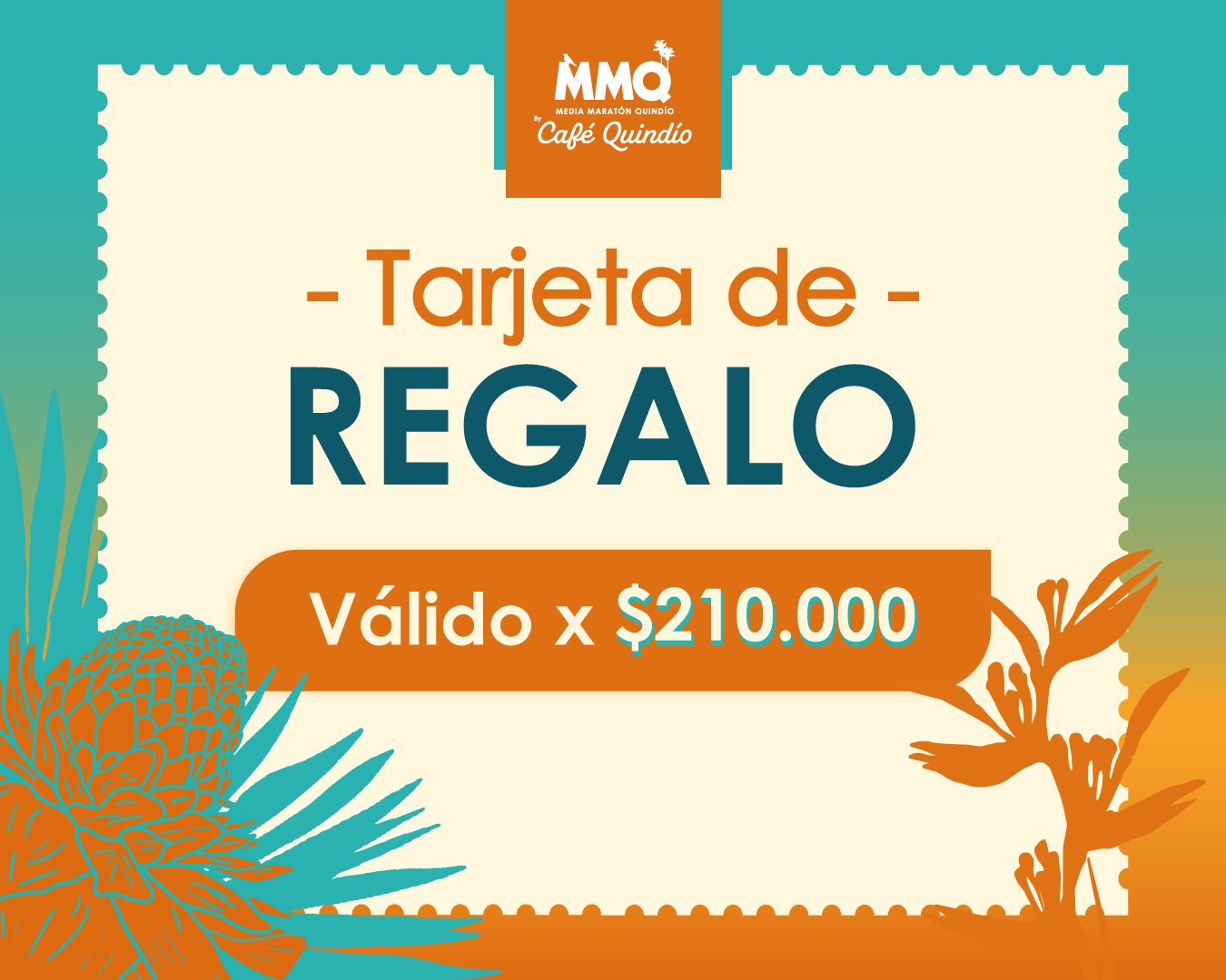 Tarjeta de regalo MMQ 2026 by Café Quindío