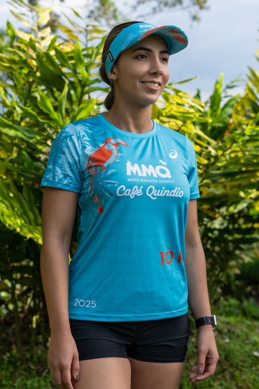 CAMISETA MANGA CORTA MUJER 10K 2025