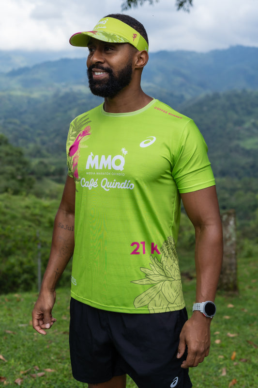 CAMISETA MANGA CORTA HOMBRE 21K 2025