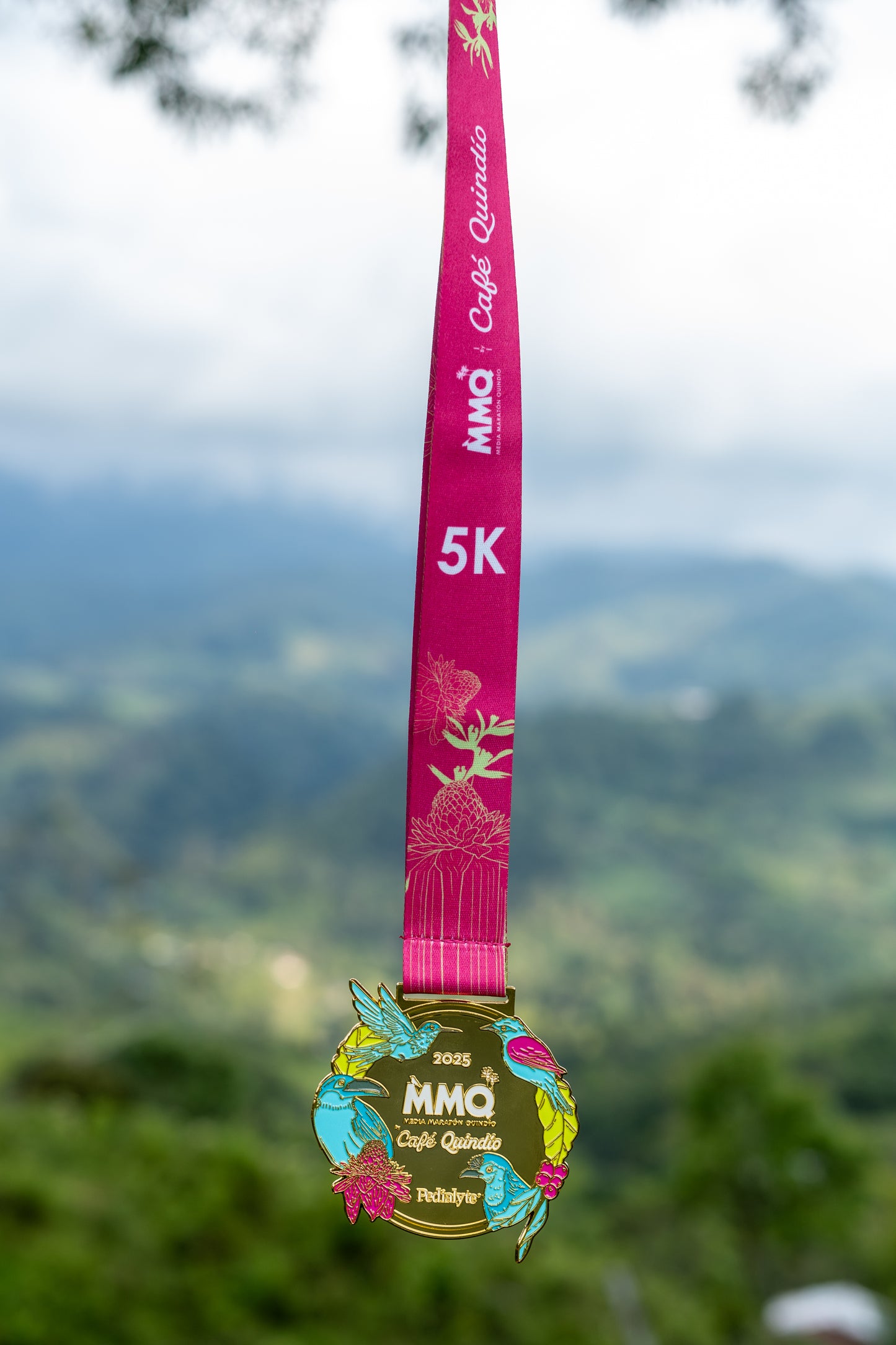 MEDALLA MEDIA MARATÓN QUINDÍO 2025