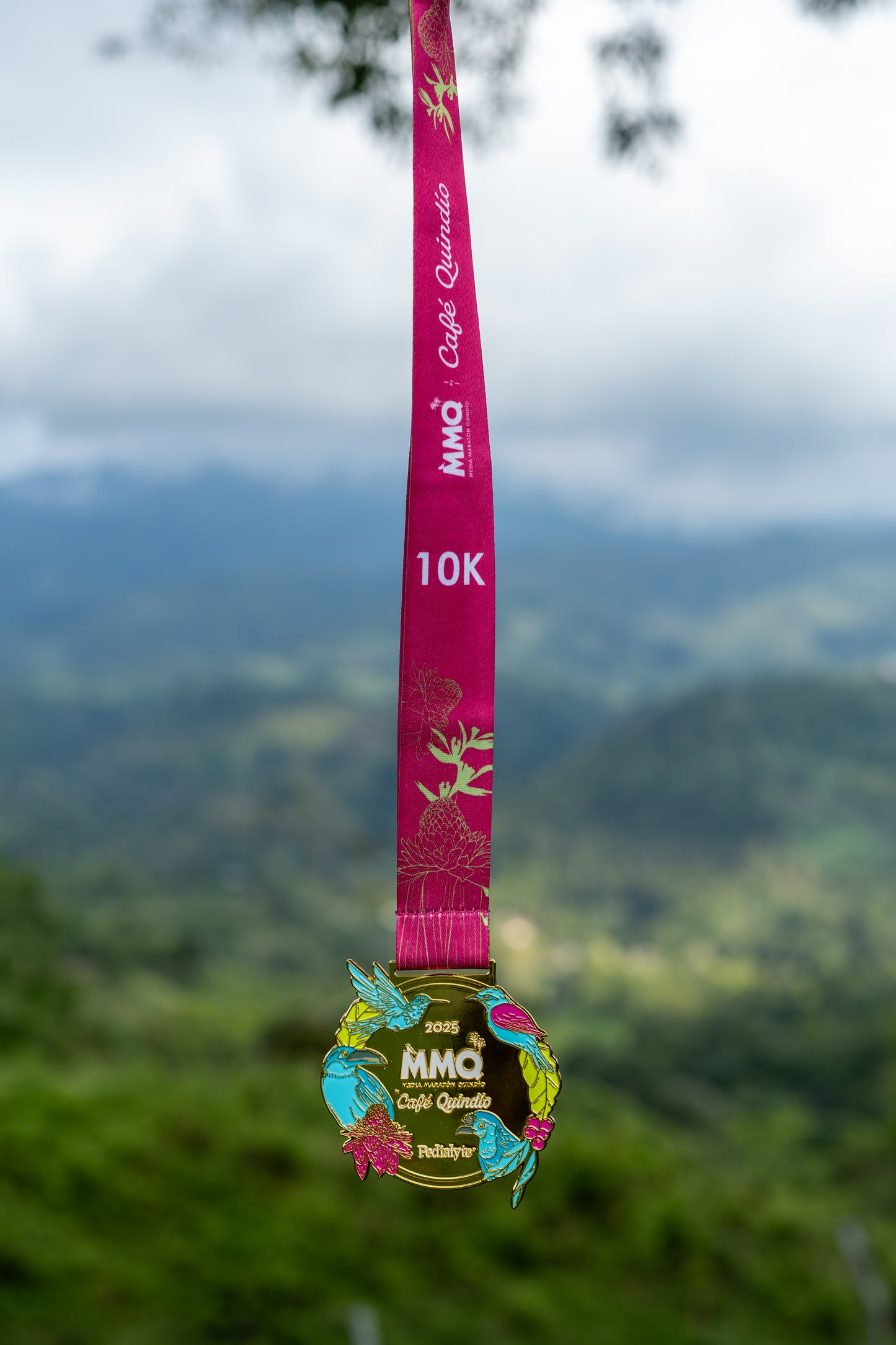 MEDALLA MEDIA MARATÓN QUINDÍO 2025