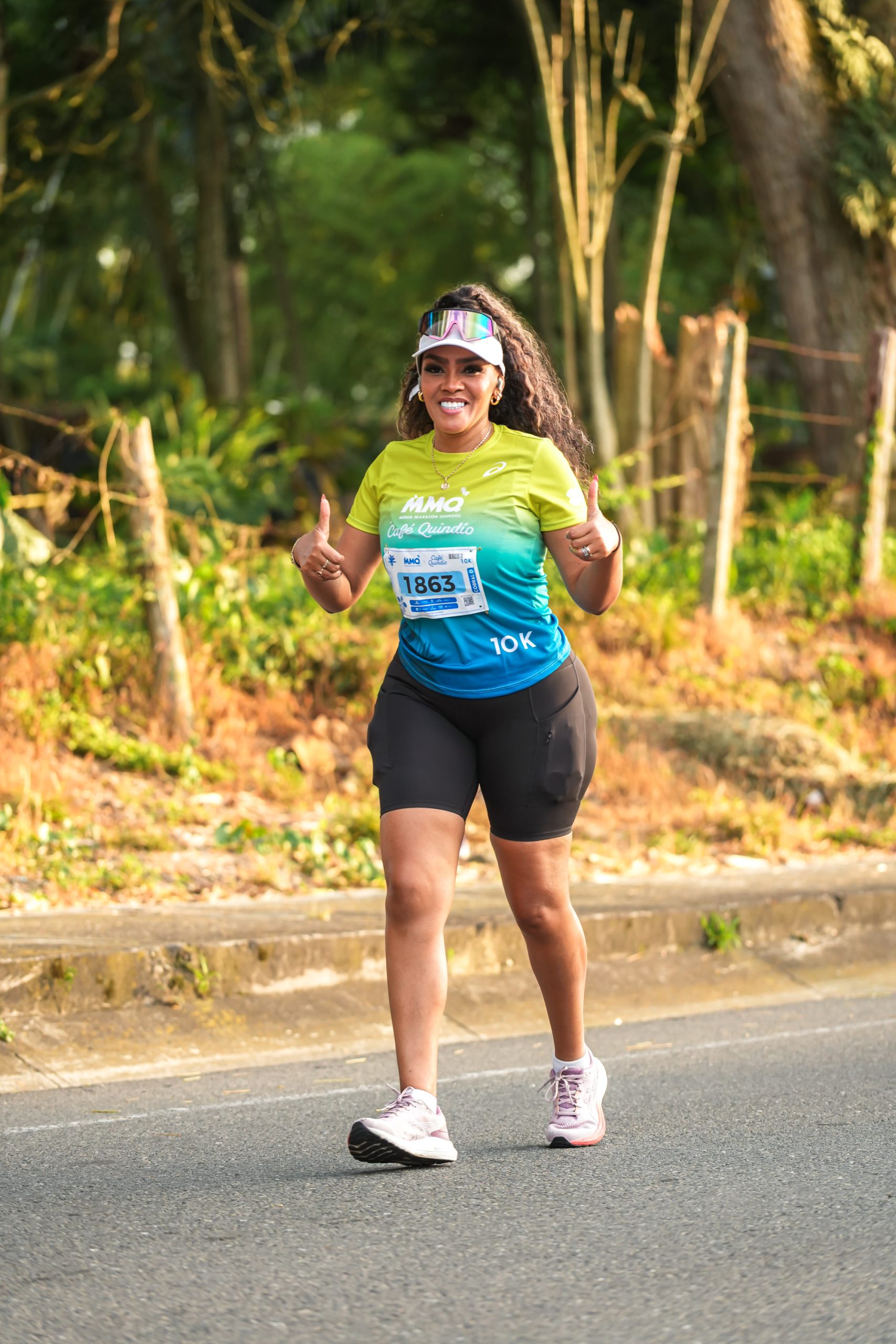 Corredores de la Media Maratón Quindío en una edición anterior